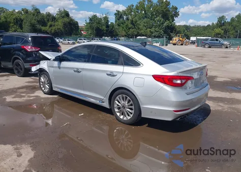 2015 Hyundai Sonata Limited z USA, uszkodzony, nr VIN 5NPE34AF1FH072392
